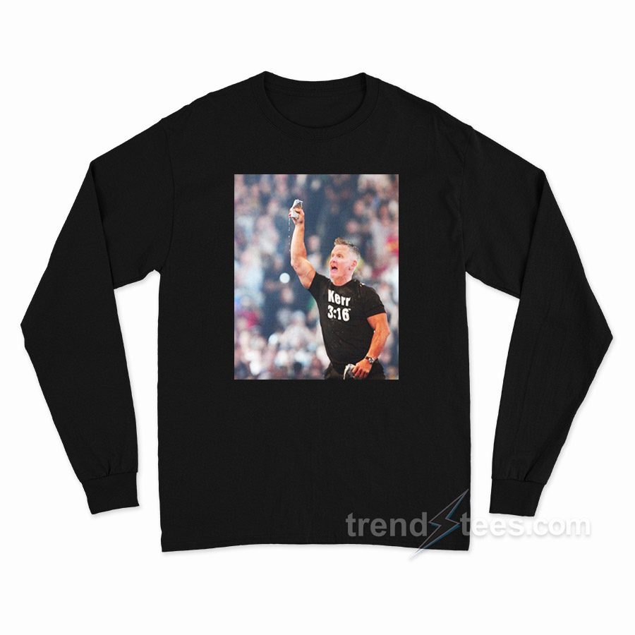Stone Cold Steve Kerr Long Sleeve Shirt