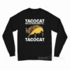 Tacocat Spelled Backward Long Sleeve Shirt