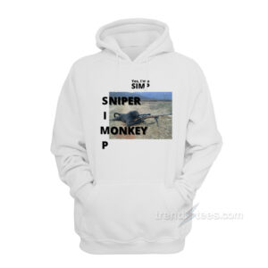 Yes I'm Simp Sniper Monkey Hoodie
