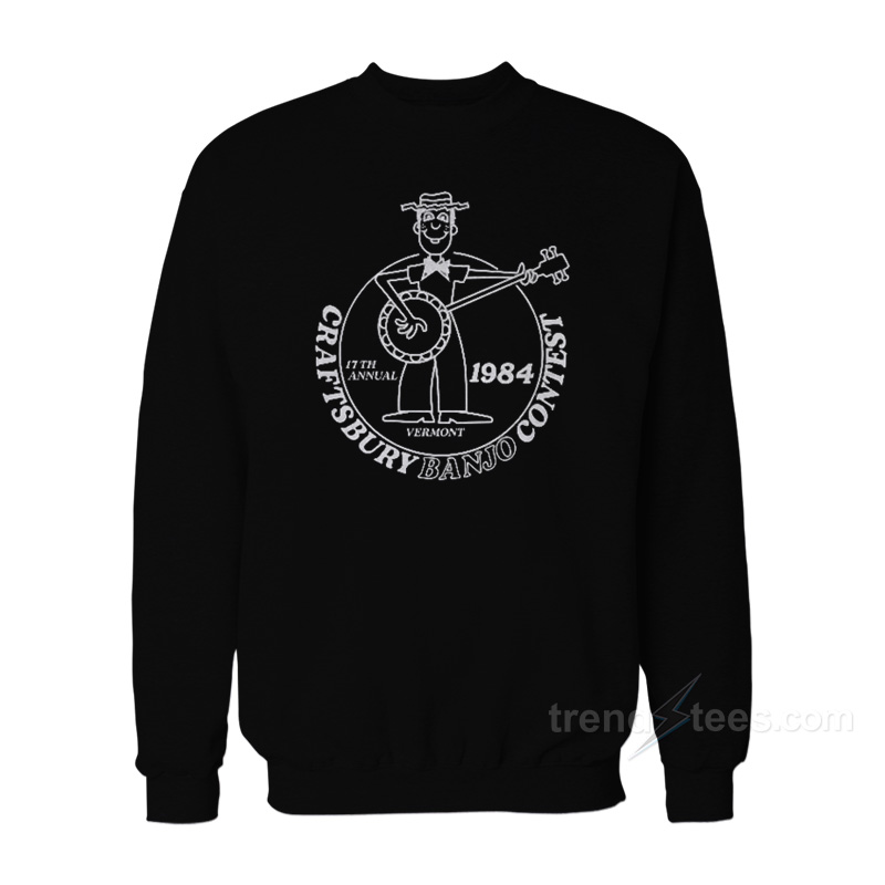 Dustin Craftsbury Banjo Contest Stranger Things 4 Sweatshirt