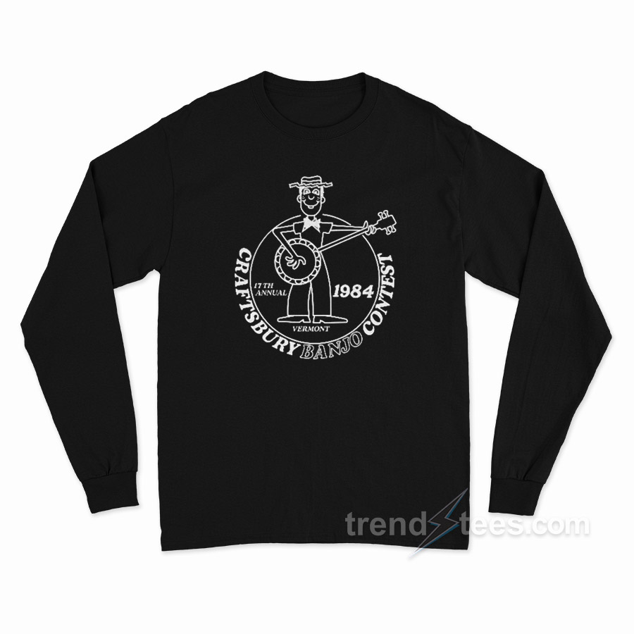 Dustin Craftsbury Banjo Contest Stranger Things 4 Long Sleeve Shirt