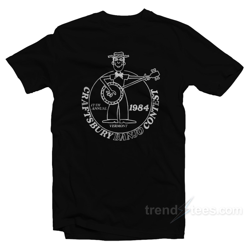 Dustin Craftsbury Banjo Contest Stranger Things 4 T-Shirt