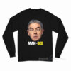 Man Vs Bee Movie Rowan Atkinson Long Sleeve Shirt