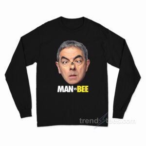 Man Vs Bee Movie Rowan Atkinson Long Sleeve Shirt