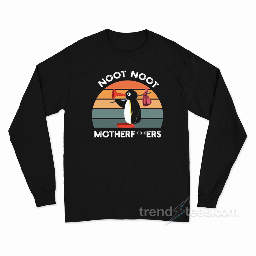 Pingu Noot Noot Long Sleeve Shirt