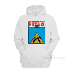 Pizza Jaws Parody Hoodie