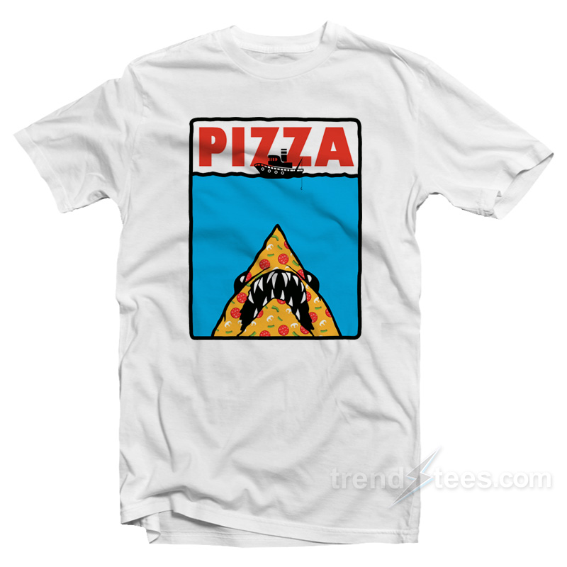 Pizza Jaws Parody T-Shirt