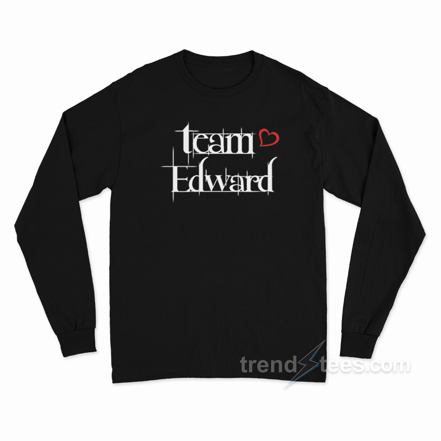 Team Edward Twilight Long Sleeve Shirt