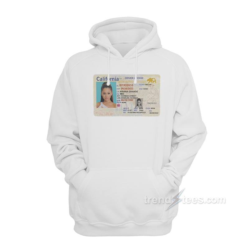 Ariana Grande Drivers License Hoodie