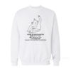 Born To Meow Meow Sweatshirt