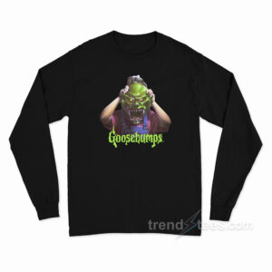 Goosebumps The Haunted Mask Long Sleeve Shirt