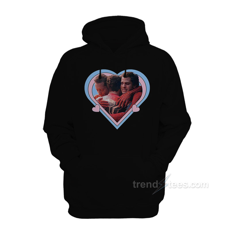 Hugging Spiderman No Way Home Hoodie