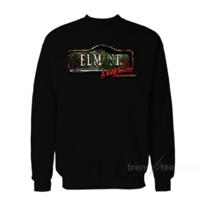 Nightmare on Elm Street Sign Sweatshirt