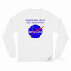 One Giant Leap For Mankind Bitcoin Long Sleeve Shirt