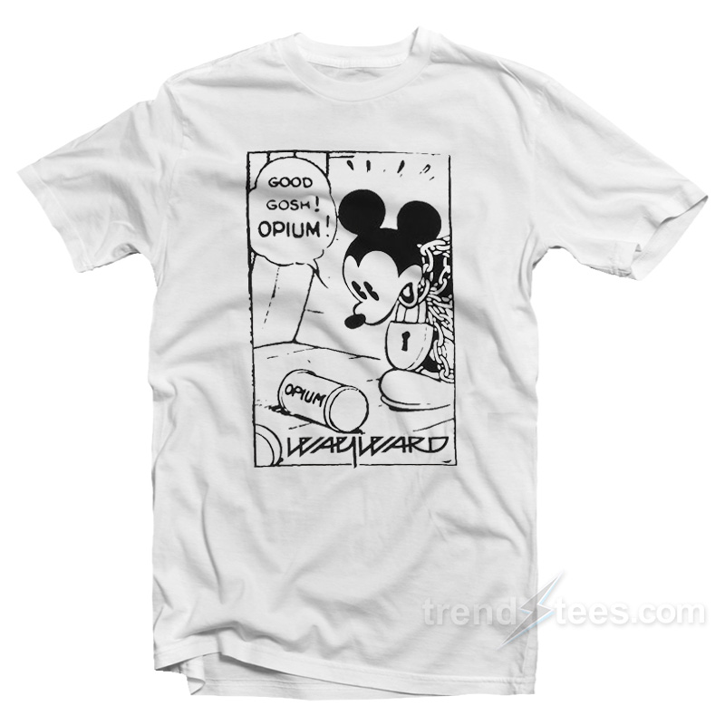 WAYWARD Skateboards Opium Mickey T-Shirt