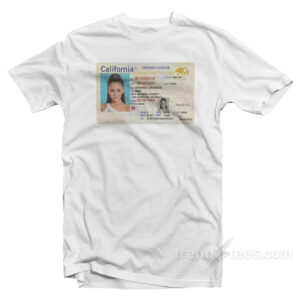 Ariana Grande Drivers License T-Shirt