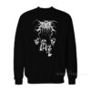 Abba Darkthrone Black Metal Sweatshirt