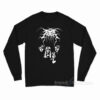 Abba Darkthrone Black Metal Long Sleeve Shirt