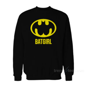Batgril Batman Boob Logo Sweatshirt