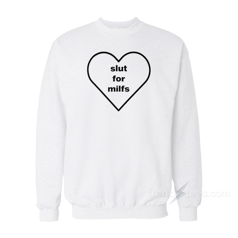 Billie Eilish Slut For Milfs Sweatshirt