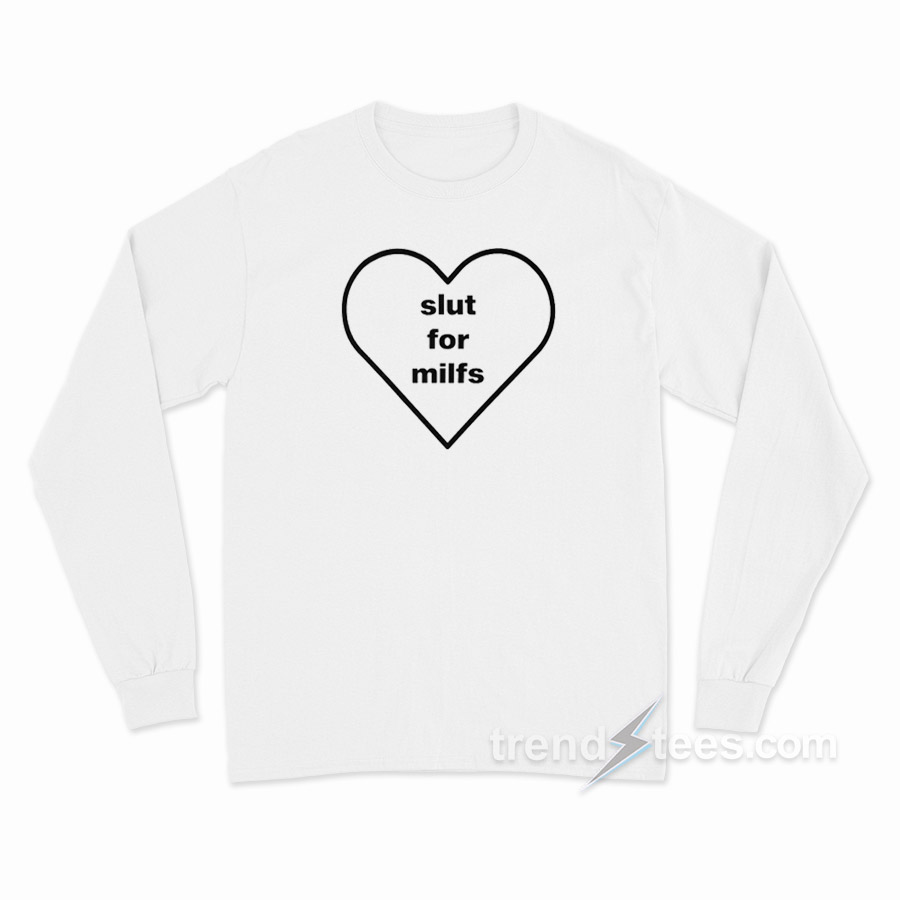 Billie Eilish Slut For Milfs Long Sleeve Shirt