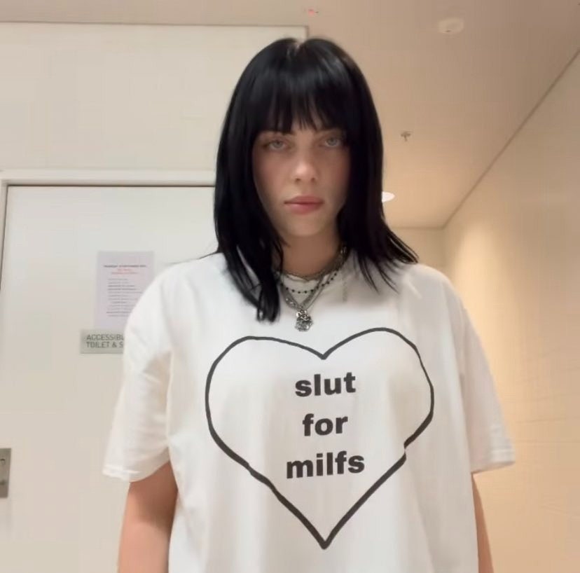 Billie Eilish Slut For Milfs T-Shirt