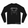 Cat Meowtallica Long Sleeve Shirt