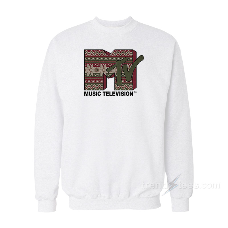 Christmas Music Television Sweatshirt