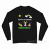 Death Is Coming Playing Children Long Sleeve Shirt
