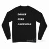 Drugs Piss Anime Girls Long Sleeve Shirt
