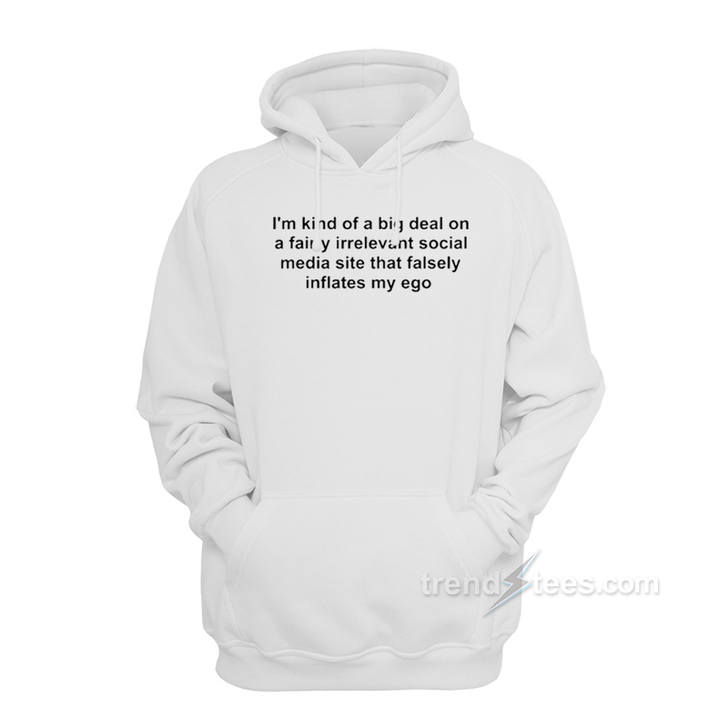 Fairly Irrelevant Social Media Hoodie