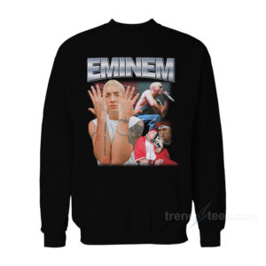 Justin Bieber Wearing Vintage Eminem Sweatshirt