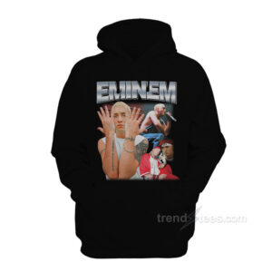 Justin Bieber Wearing Vintage Eminem Hoodie
