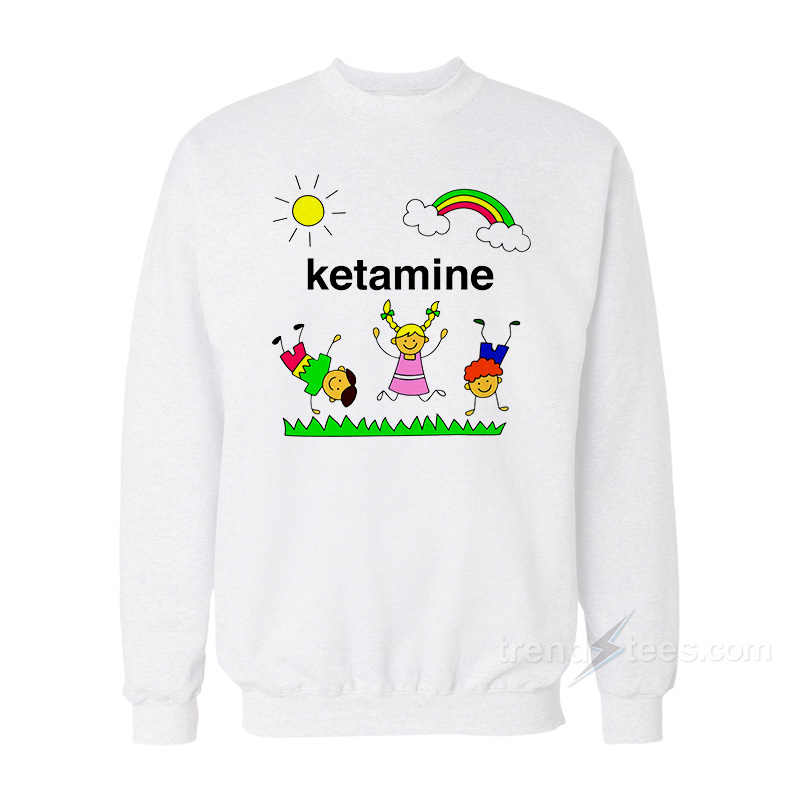 Ketamine Playing Children Sweatshirt