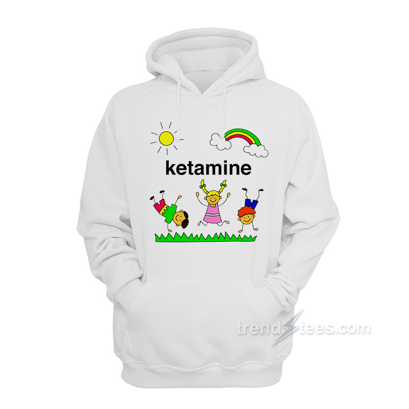 Ketamine Playing Children Hoodie