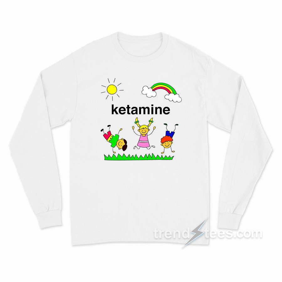 Ketamine Playing Children Long Sleeve Shirt