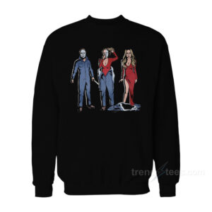 Michael Myers Transformation To Mariah Carey Sweatshirt