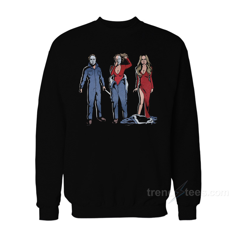 Michael Myers Transformation To Mariah Carey Sweatshirt