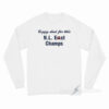 National League East Coppy Died For This N.L. East Champs Long Sleeve Shirt