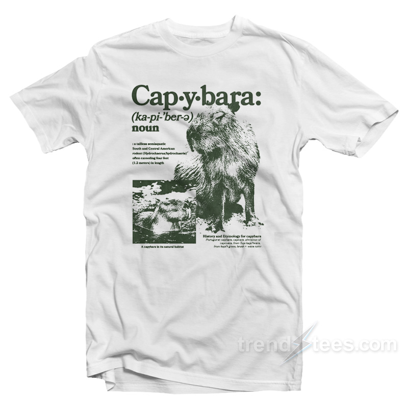 Defined Capybara T-Shirt