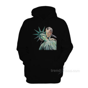 George Bush Statue of Liberty Vintage Hoodie