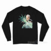 George Bush Statue of Liberty Vintage Long Sleeve Shirt