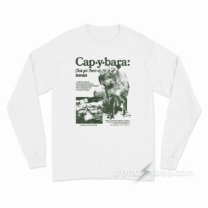Defined Capybara Long Sleeve Shirt