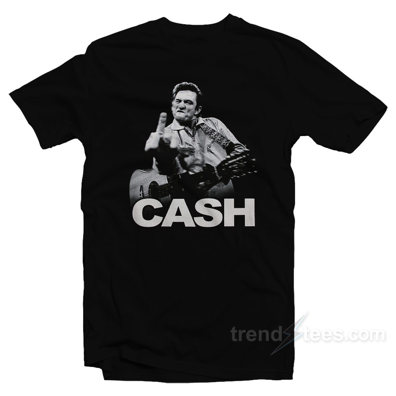 Johnny Cash Finger Salutes T-Shirt