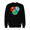 Marxist Toddler And Mountain Lion Venn Diagram Sweatshirt