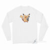 Pikachu With Gun Long Sleeve Shirt