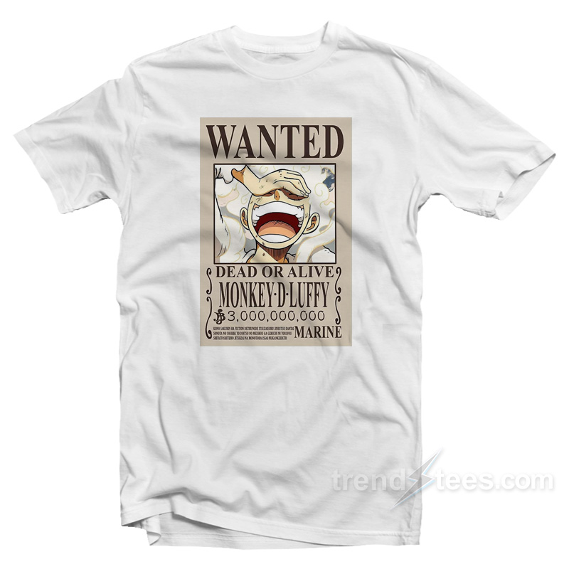 Monkey D Dragon Wanted Poster One Piece | Kids T-Shirt