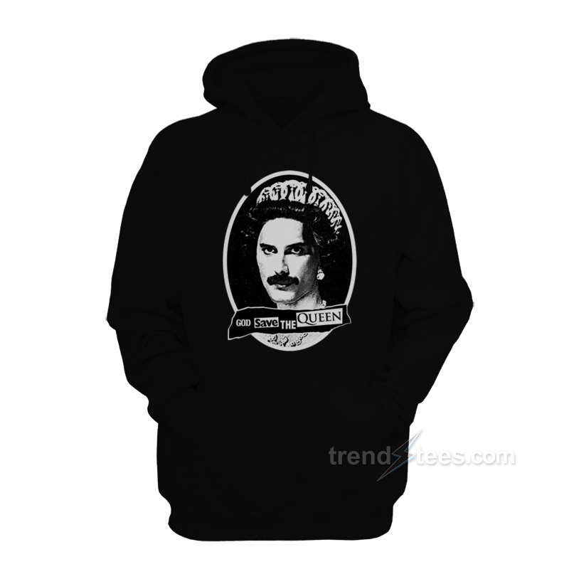 God Save The Queen Freddie Mercury Hoodie