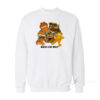 Where Is My Mind Garfield Sweatshirt