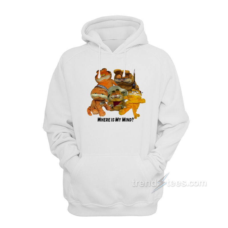 Where Is My Mind Garfield Hoodie